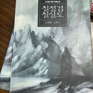 칠정검칠살도1,2,3,7권/무협지