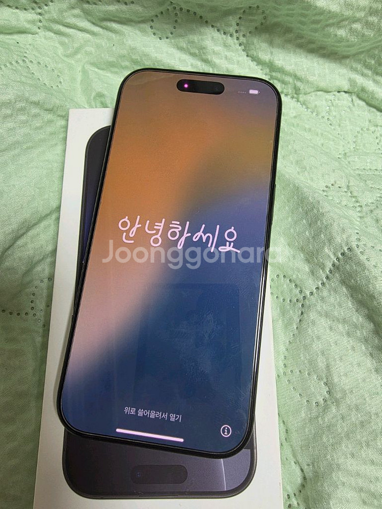 아이폰 16프로 1테라 블랙티타늄 1테라--0