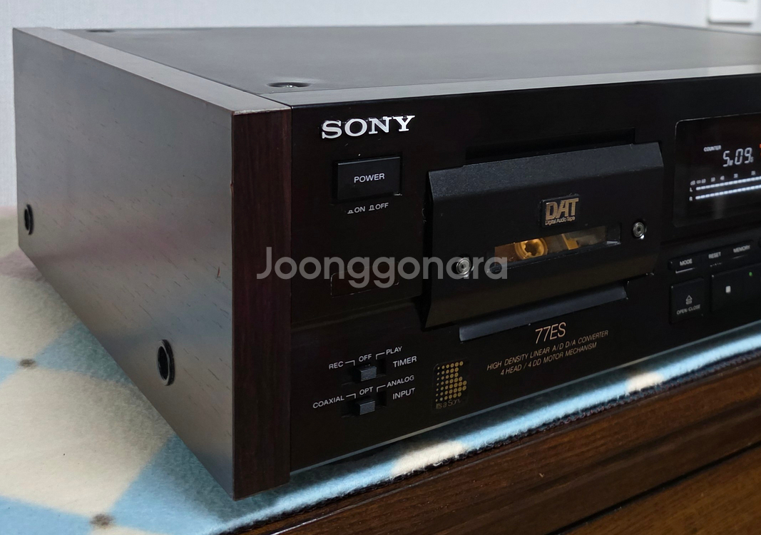소니 DAT 데크 DTC-77ES 판매합니다--2