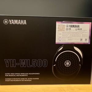 야마하 무선 헤드폰 YH-WL500 (신동품)