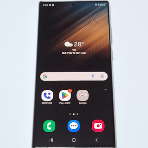 갤럭시S22울트라 256G 무잔상 화이트 54442