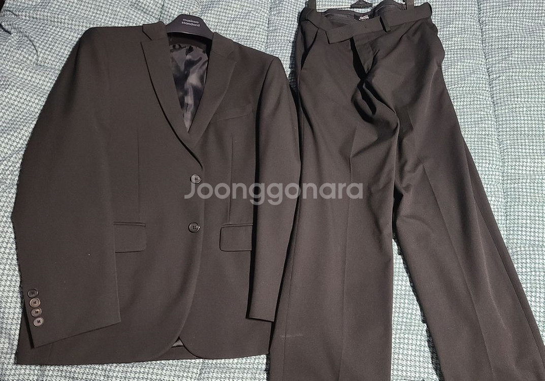 무신사 블랙 정장세트 급처--0