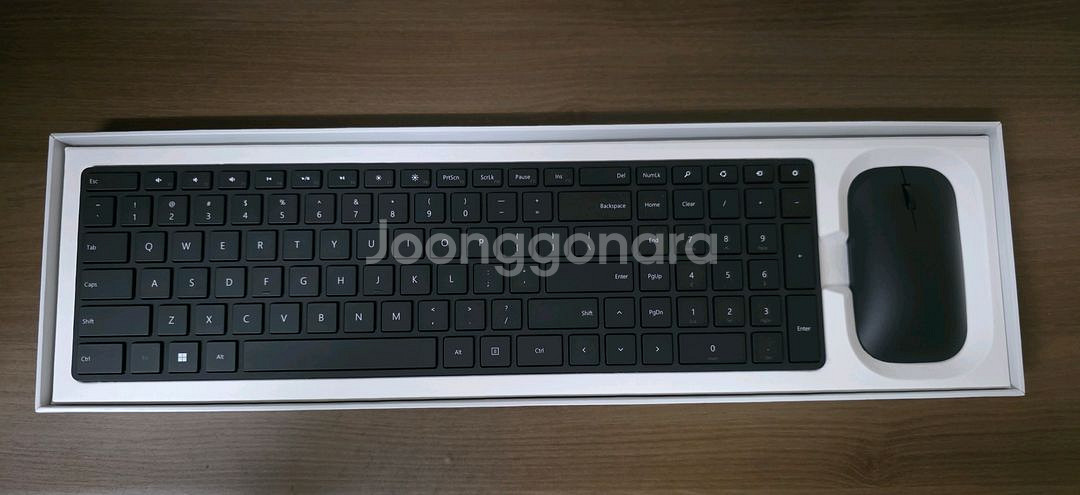 마이크로소프트 디자이너 키보드 & 마우스 세트--0