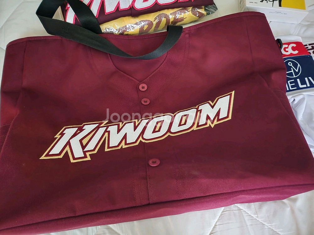 키움히어로즈 쇼퍼백 야구가방팜--0