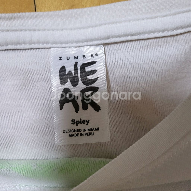 줌바 티셔츠 s사이즈--1