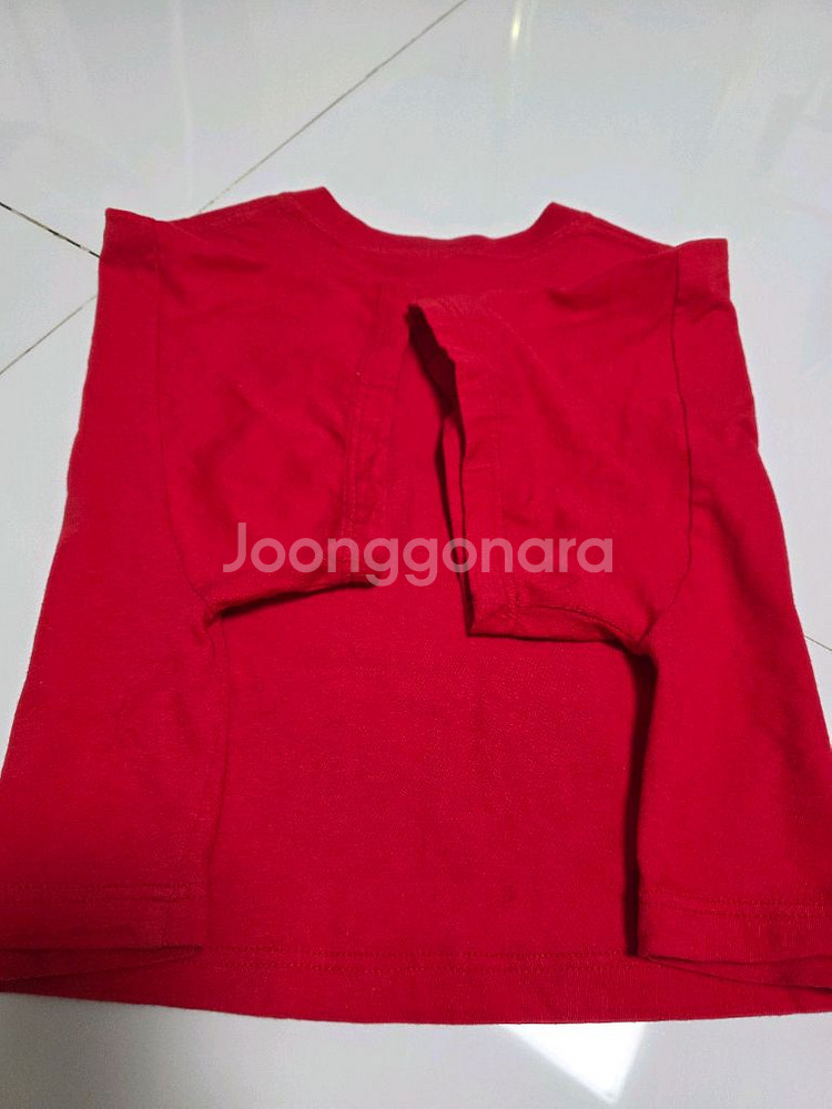 줌바웨어 크롭 리폼 공용티--2