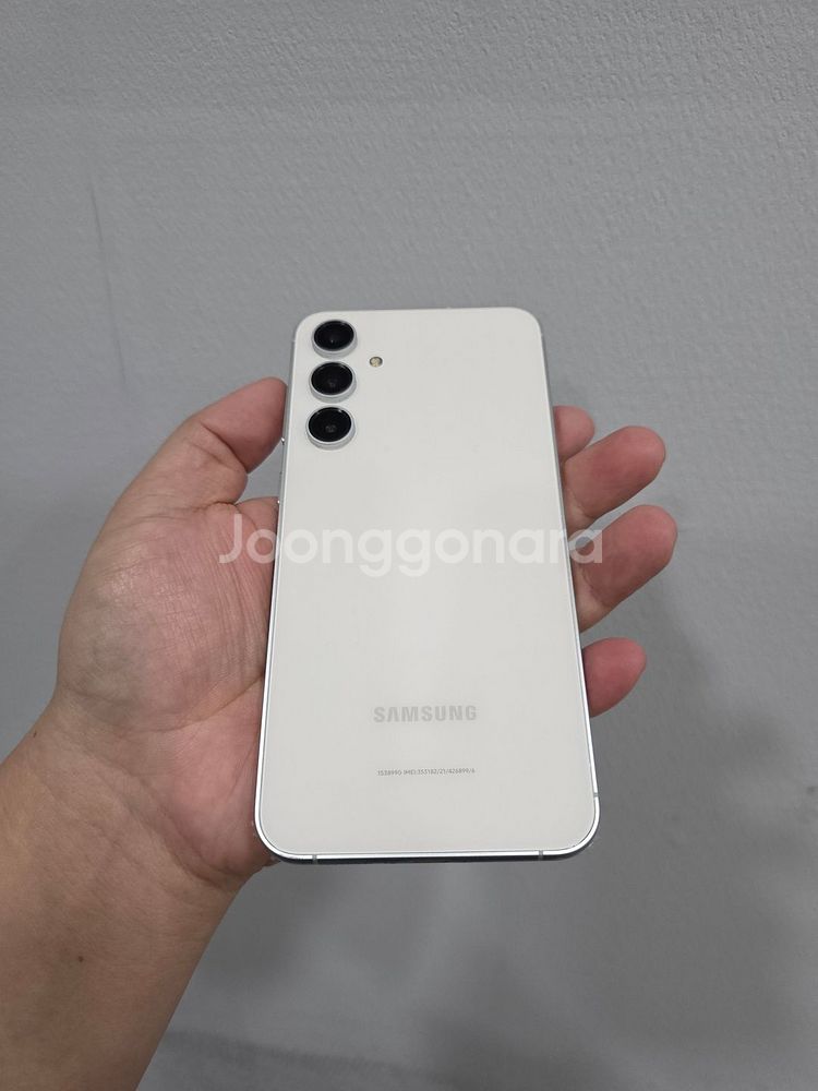 갤럭시 S23FE 화이트 256기가 액정새상품 팔아요~--1