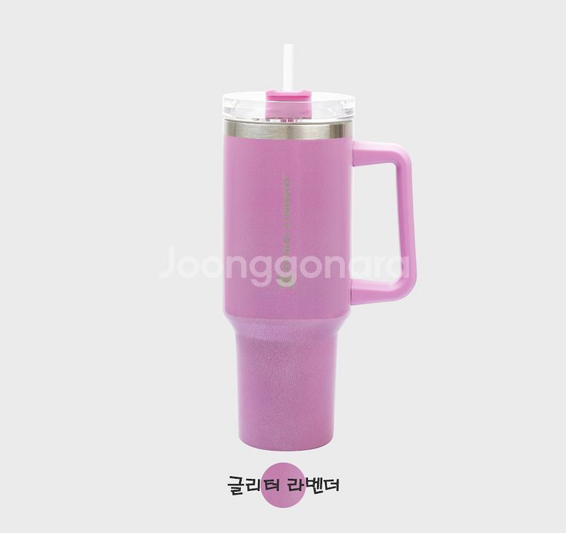 스탠리 X 스타벅스 리미티드 에디션 글리터 퀜처 텀블러--3