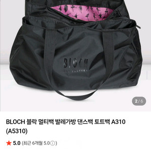 BLOCH 블락 멀티 수납 토트백 / 발레가방 숄더백