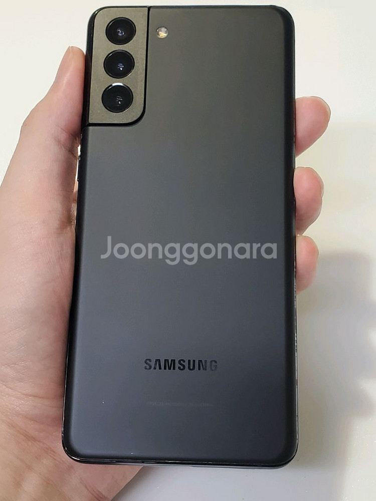 갤럭시 S21플러스 블랙 18만 정상해지--1