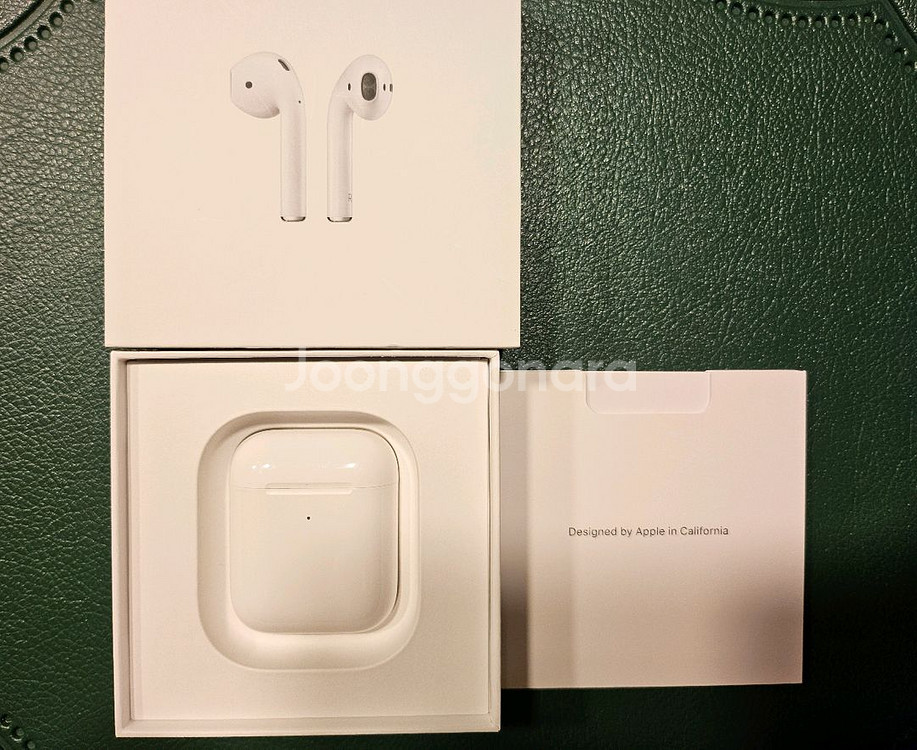 에어팟 2세대(무선충전) 풀박스--1