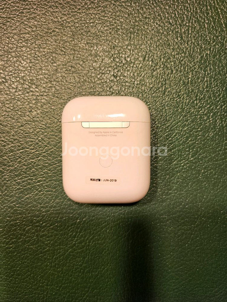 에어팟 2세대(무선충전) 풀박스--3