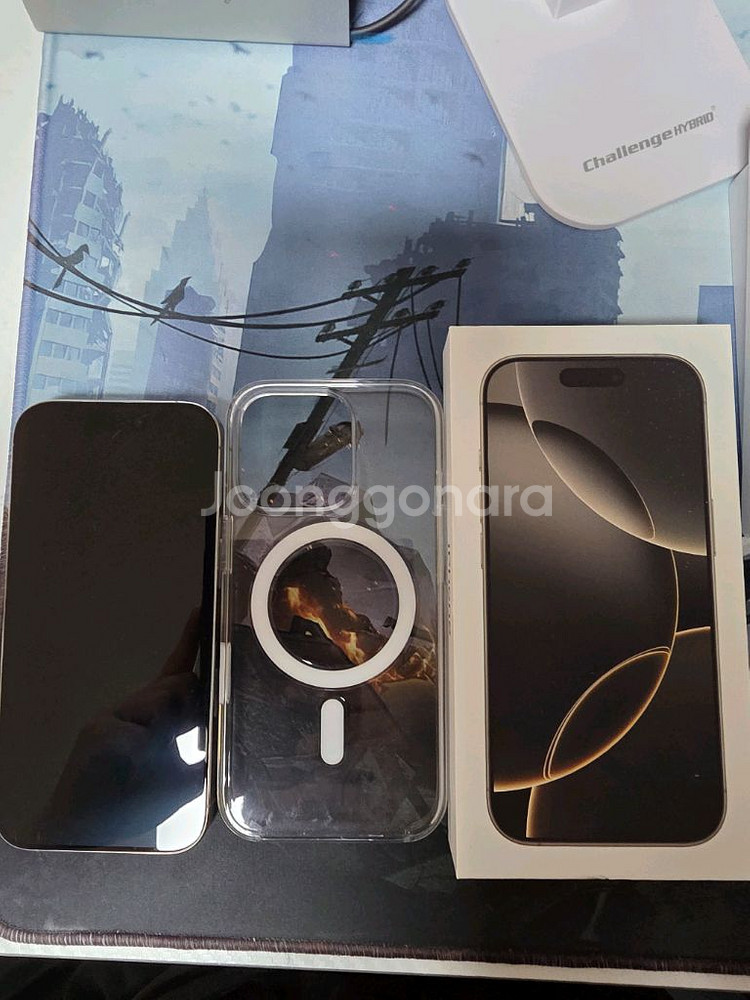 아이폰16PRO 내추럴 티타늄256 AppleCare+--0