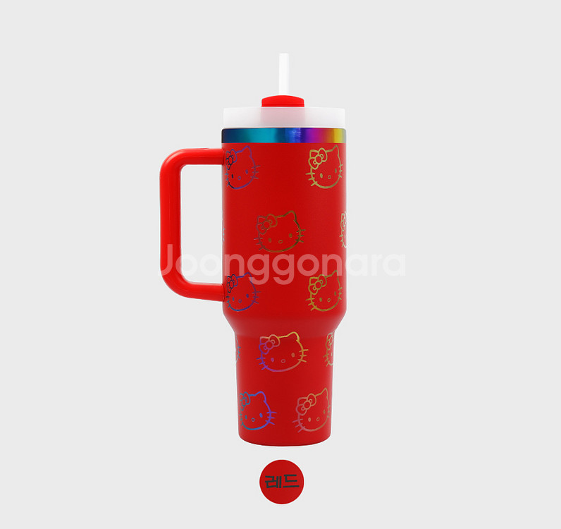 스탠리 X 헬로키티 리미티드 에디션 그라데이션 텀블러--7