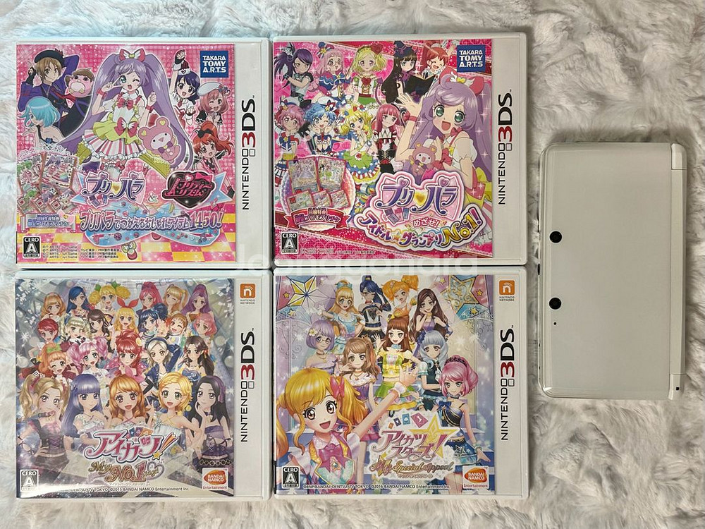 닌텐도 3ds 아이카츠 스타즈 프리파라 프리티리듬 칩--0