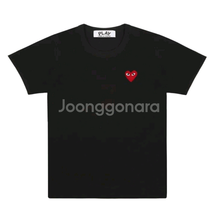 (꼼데가르송 반팔 티셔츠 XXL(105~110)--0