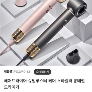 슈틸러스터 ST-DR100P 헤어 스타일러 핑크