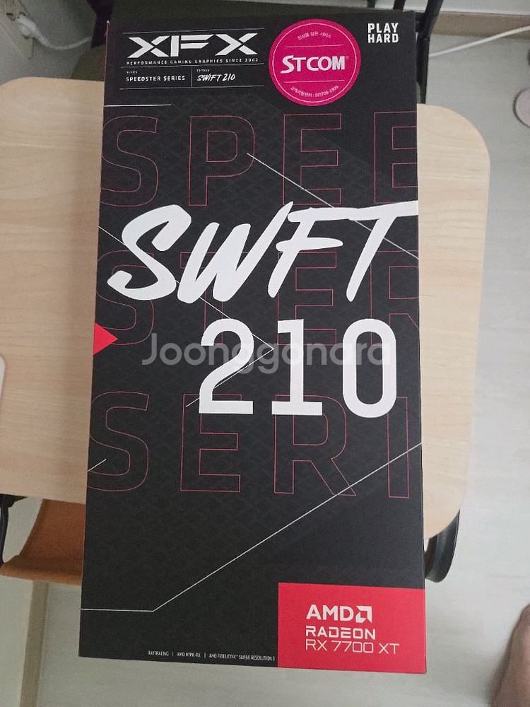 라데온 7700xt 그래픽카드 / 엔비디아5060ti급--0