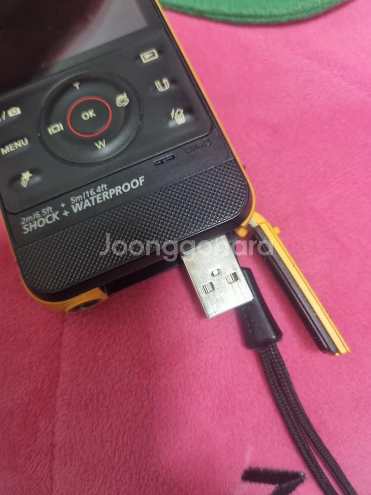 삼성 hmx-w350 미니 캠코더 레트로 디카--6