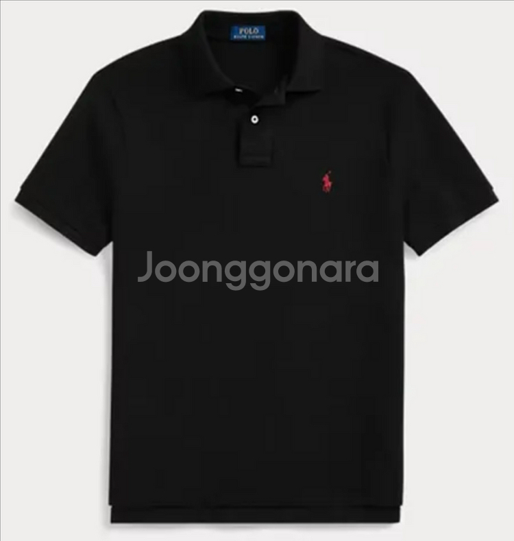 폴로 랄프로렌 카라티 블랙 XL 판매--0