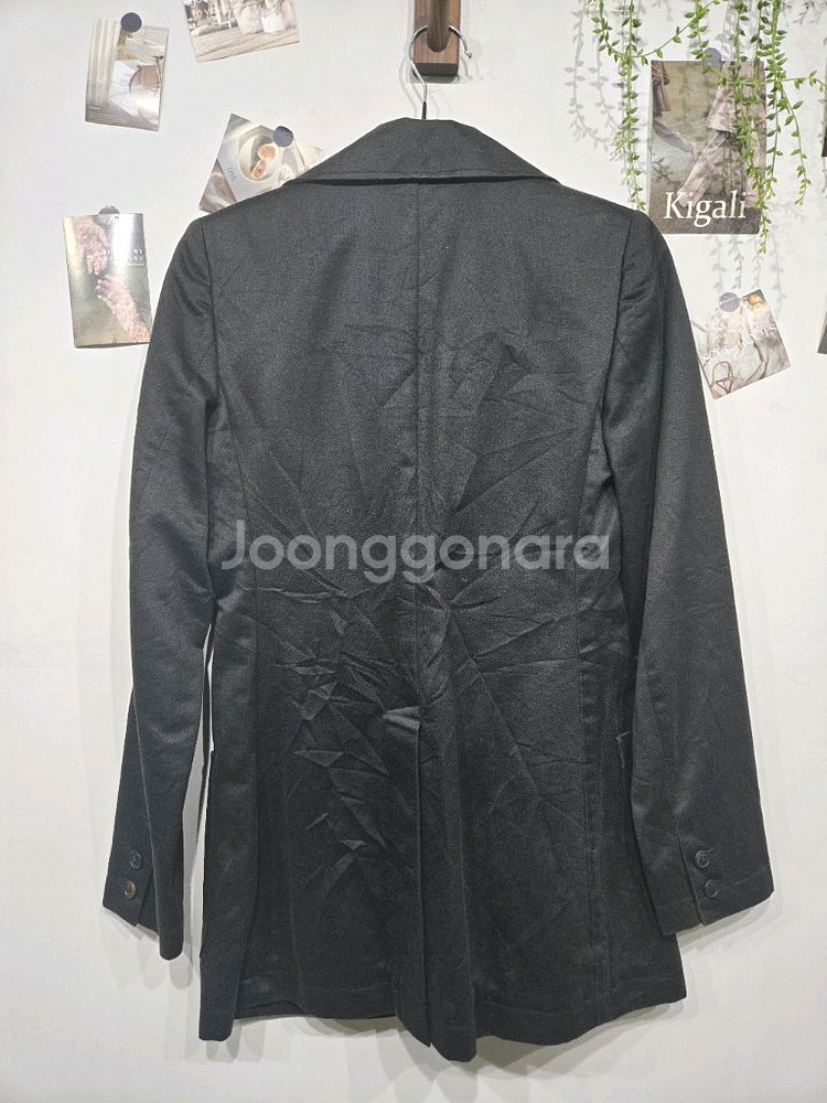 아페쎄 미디 코트 자켓 블레이저--3