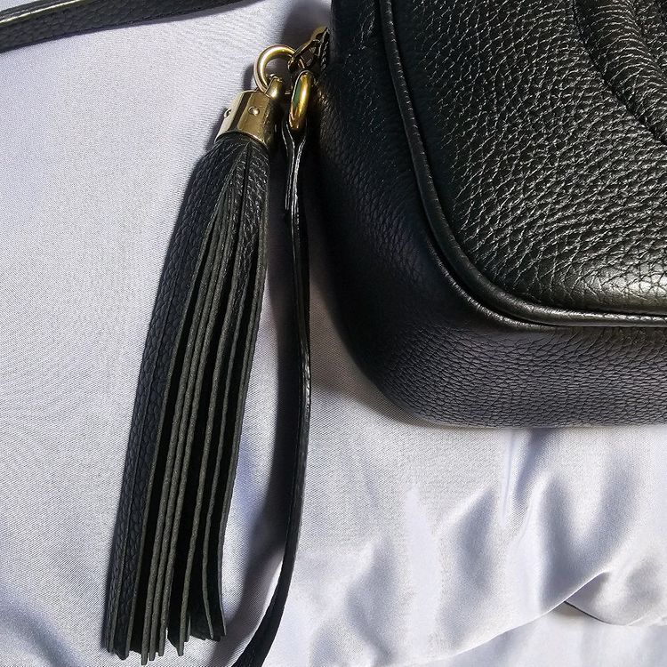 구찌 GG 소호 태슬 디스코백 블랙 785206 A7M 이미지