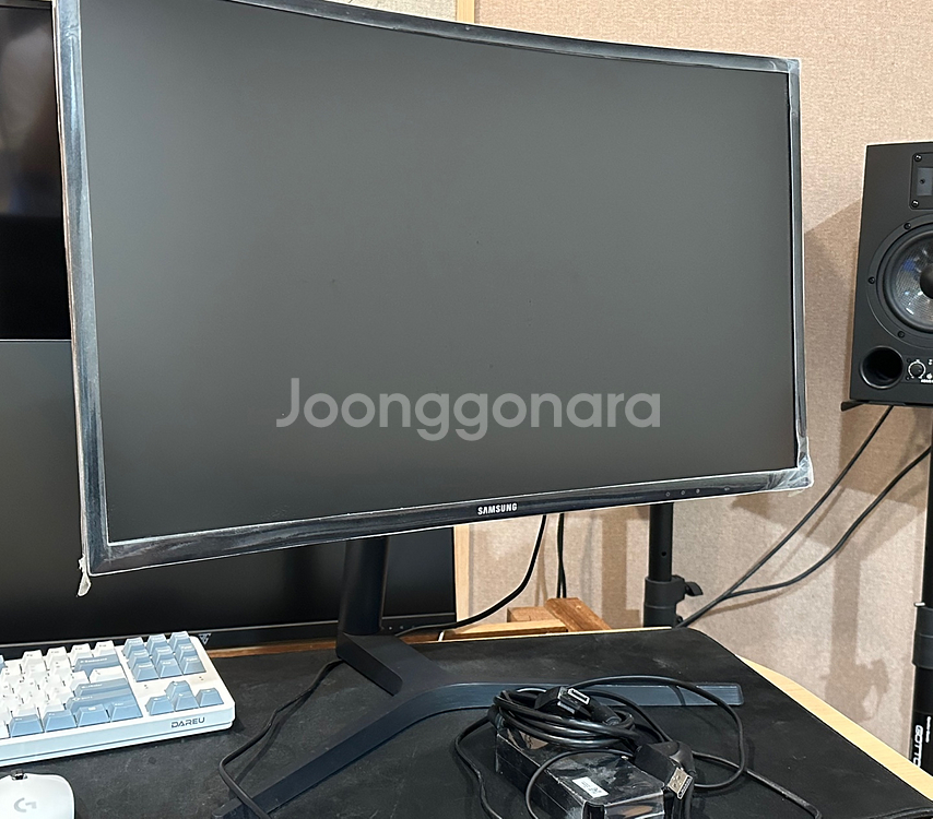 삼성cfg73 게이밍 모니터 144hz 27인치 커브드--0