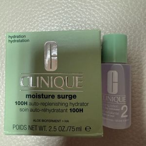 크리니크 모이스춰 써지 수분크림 75ml+토너30ml