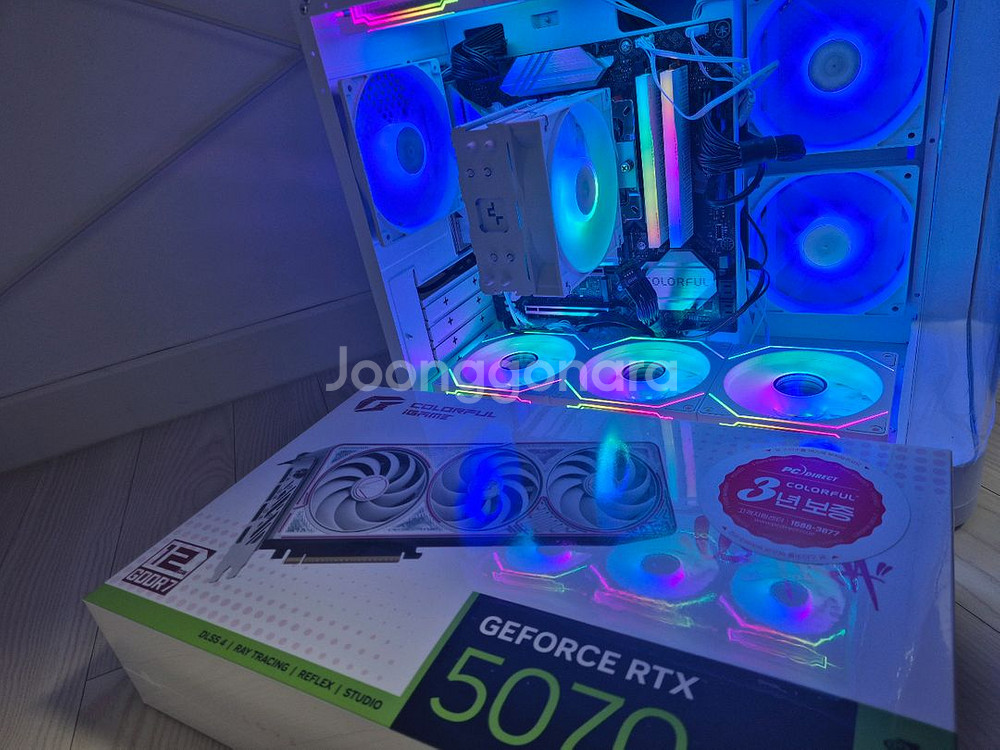9600x cpu+ rtx5070 그래픽카드 pc팔아요--1