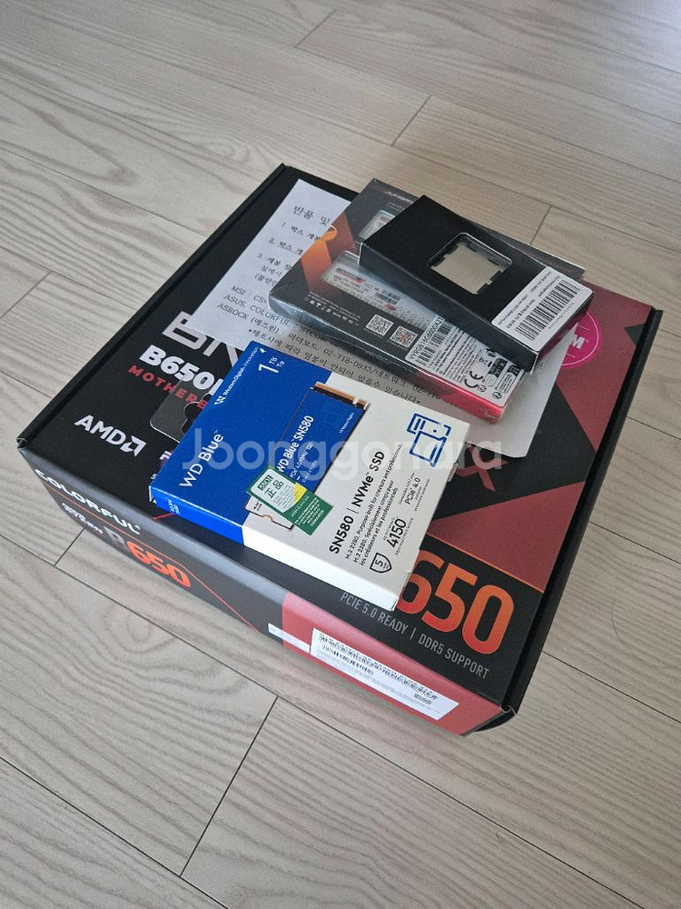 9600x cpu+ rtx5070 그래픽카드 pc팔아요--8