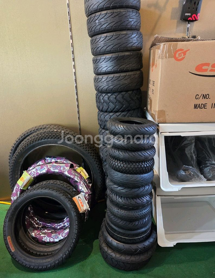 전동킥보드/전기자전거 타이어,튜브 정리로 인해 저렴하게--0