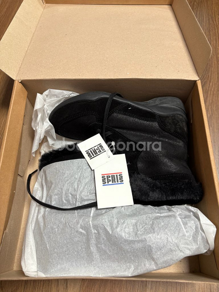 스프리스 여성 윈터부츠 블랙 | 사이즈230--0