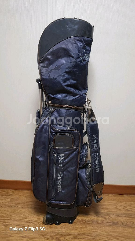 힐크릭 골프 휠캐디백 (골프백) 팝니다--0