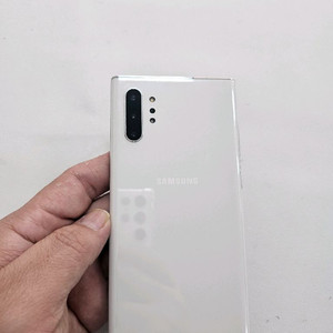 갤럭시 노트10플러스 화이트 무잔상