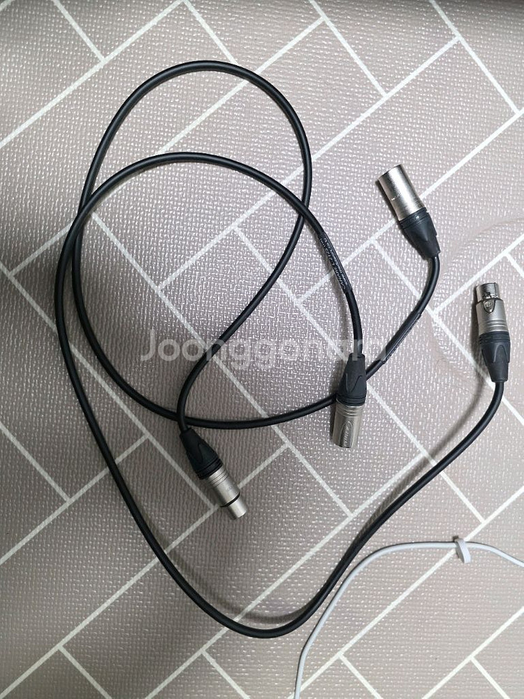 카나레 뉴트릭 XLR to XLR 2개 1미터--0