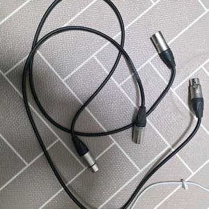 카나레 뉴트릭 XLR to XLR 2개 1미터
