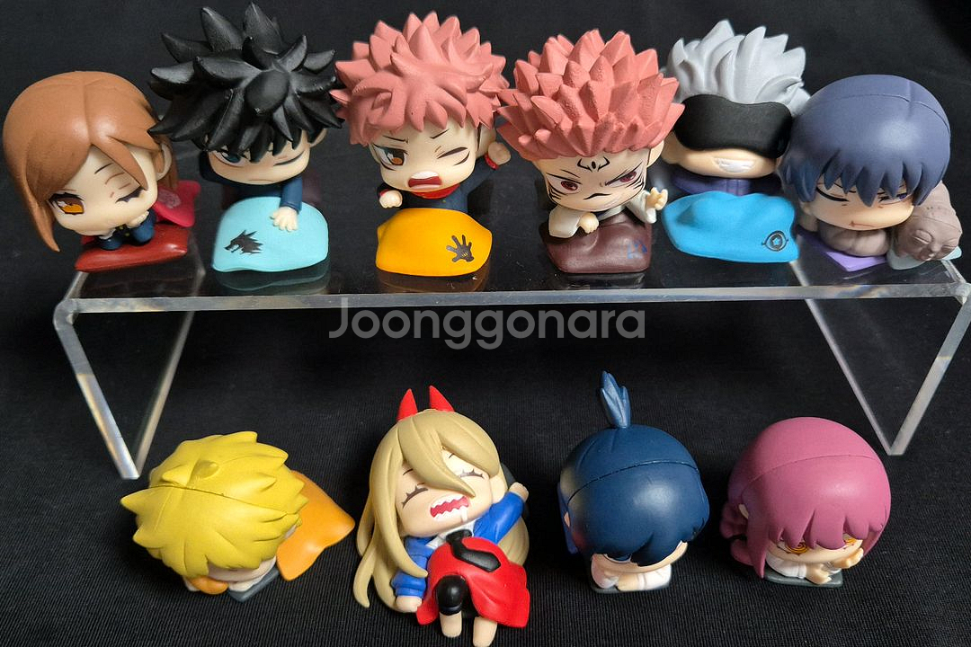 주술회전, 체인소맨 가챠 피규어--0