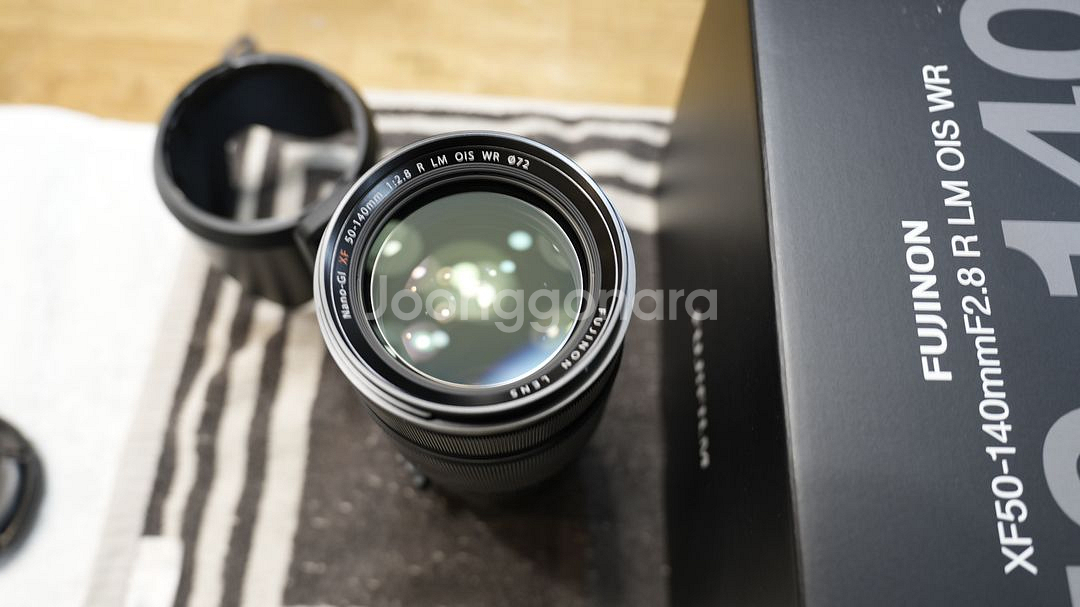신품동의 후지필름 XF50-140MMF2 판매합니다.--1