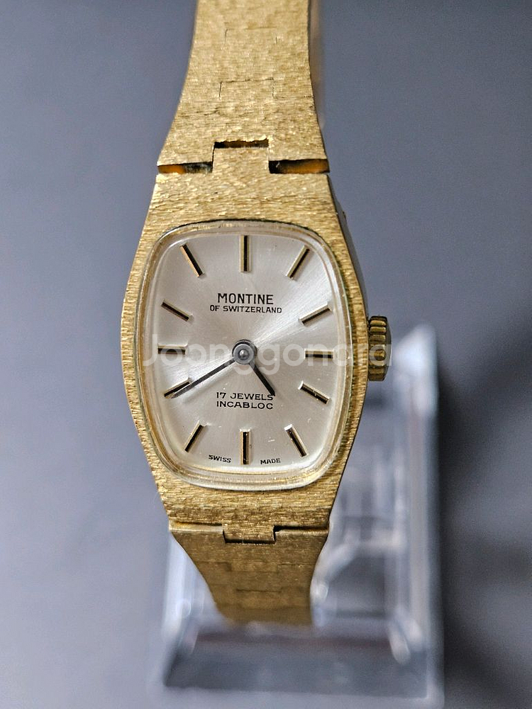 Montine 올금장 여성용 수동태엽 시계/SWISS--0