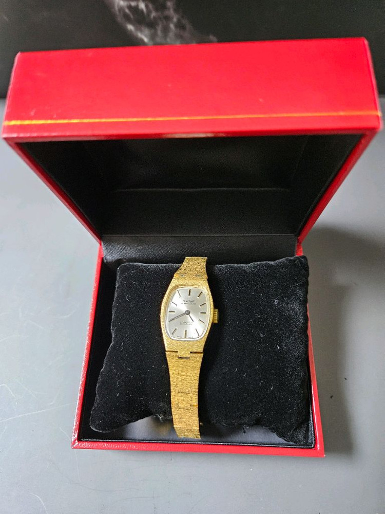 Montine 올금장 여성용 수동태엽 시계/SWISS--7