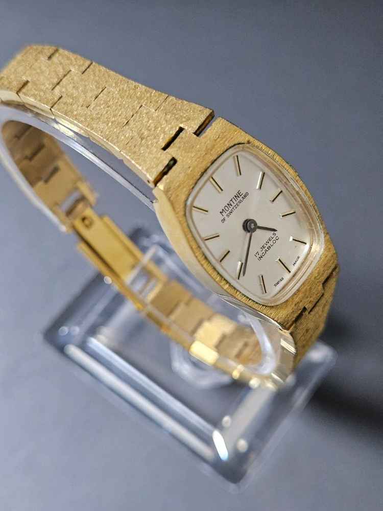 Montine 올금장 여성용 수동태엽 시계/SWISS--3