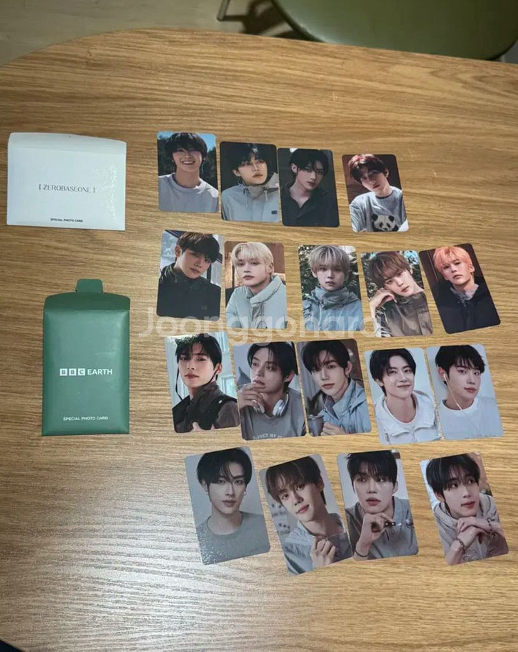 제로베이스원 제베원 포카 BBC 포토카드 일괄판매--0