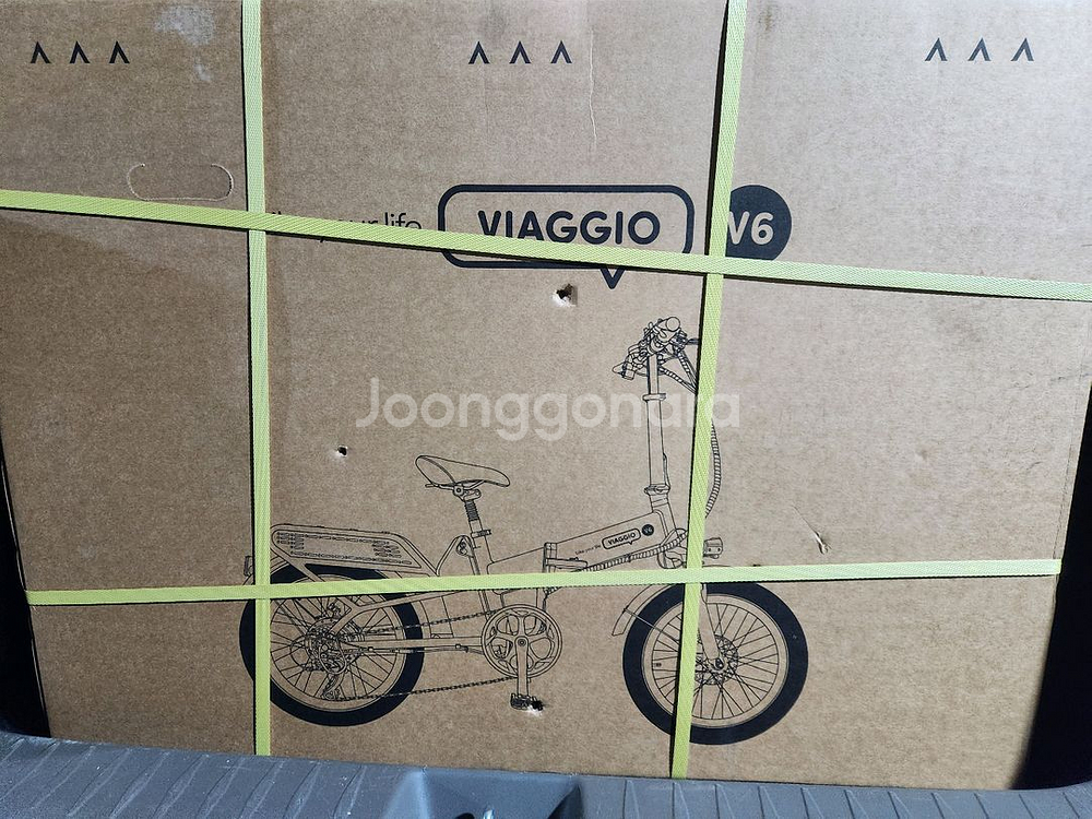> Viaggio V6 전기자전거 새상품 (미개봉)--0