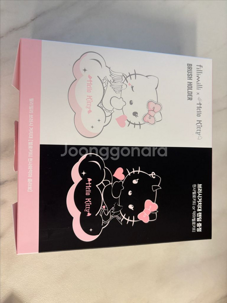 필리밀리 헬로키티 브러쉬 거치대 악마--0
