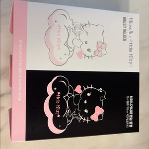 필리밀리 헬로키티 브러쉬 거치대 악마