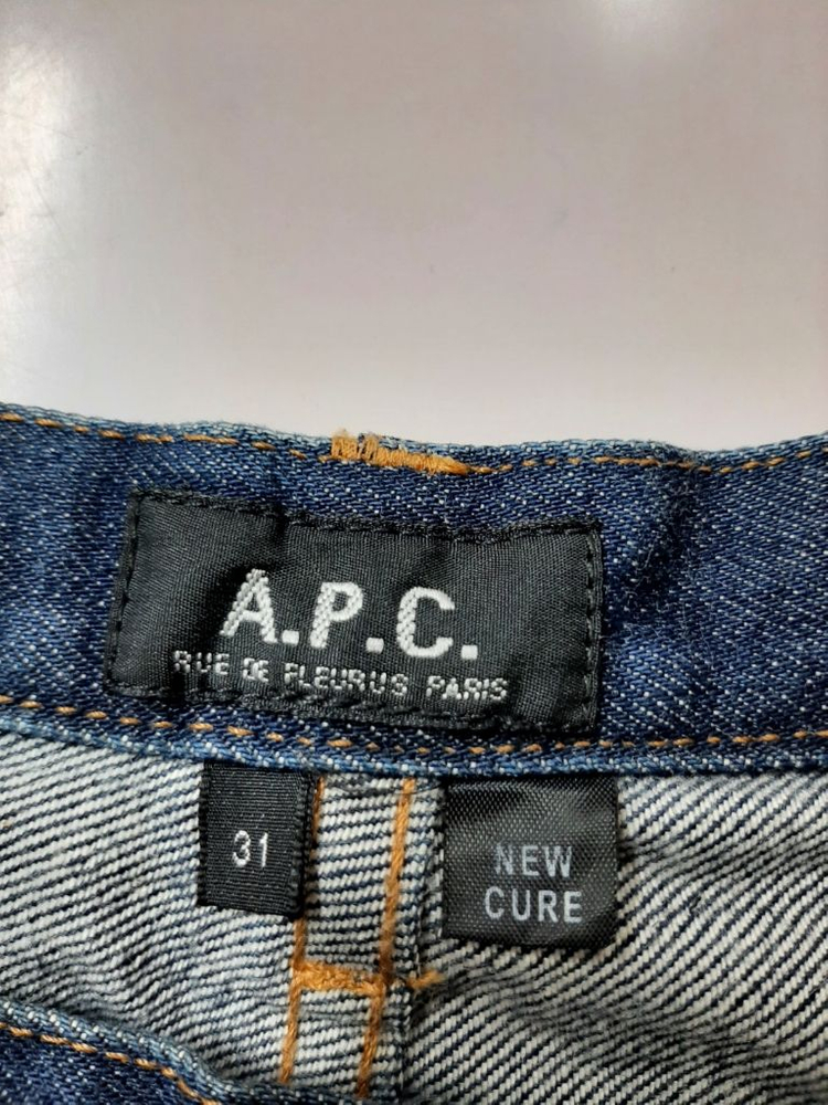30)A.P.C. 아페세 데님 생지 진청 일자청바지 이미지