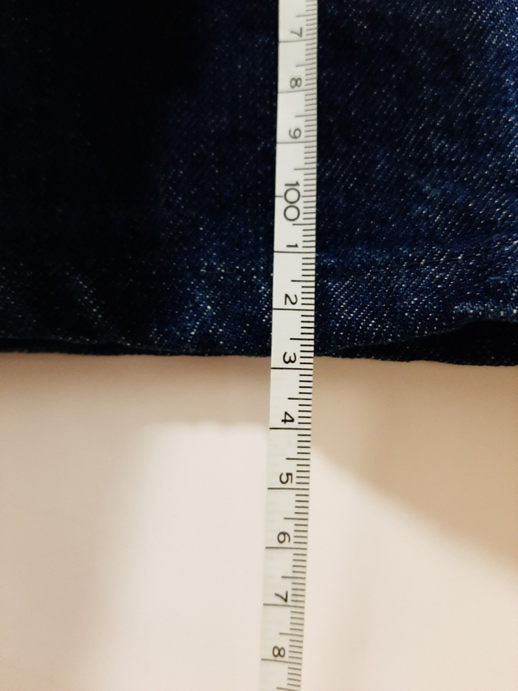 30)A.P.C. 아페세 데님 생지 진청 일자청바지 이미지