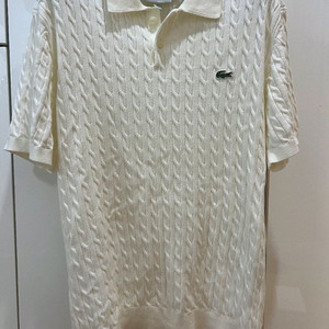 24ss 라코스테 케이블반팔 105 (새상품급)