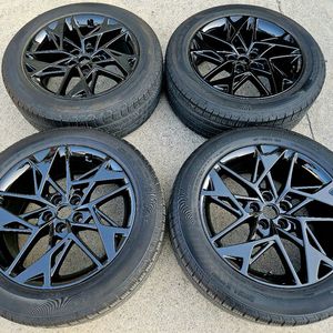 제네시스 GV70 19인치 블랙 순정휠타이어 판매