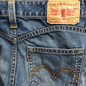 LEVIS 리바이스 1907 부츠컷 데님 팬츠 W32